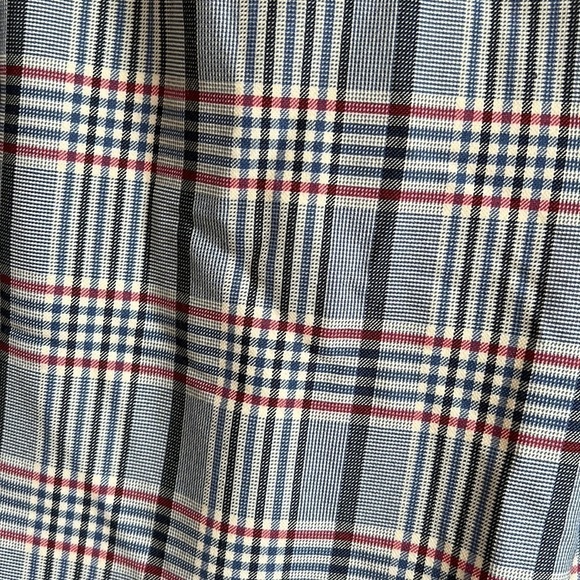 Rag and Bone Monet Blue Multi Plaid Skinny Pants SZ 8 - Picture 4 of 8